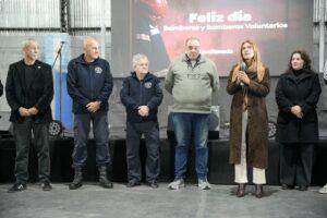 Avellaneda homenajeó a sus bomberos