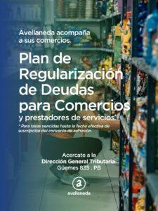 Plan de regularización de deudas para comercios, prestadores de servicios e industrias