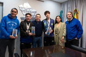 Andrés Watson reconoció el esfuerzo de jóvenes atletas varelenses