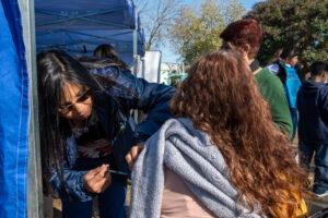 Vacunas, llenado de libretas y atención veterinaria en KM26,700