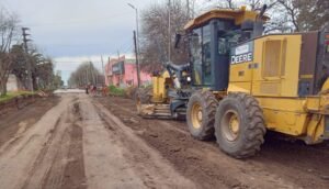 Avance en obras viales del distrito