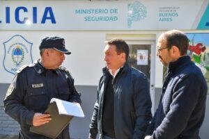 Andrés Watson verificó el funcionamiento del Comando de Patrullas