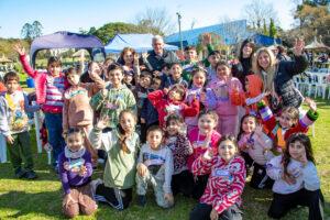 Carlos Balor compartió una tarde de juegos y diversión junto a más de 400 niños y niñas