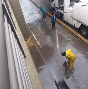 Continuaron las tareas de higiene urbana tras la tormenta