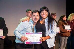 Eva Mieri entregó diplomas a las y los egresados del programa FinEs Quilmes