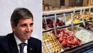 Ante la falta de Inversiones que aprovechen el RIGI, Caputo va a la inauguración de una heladería…