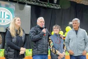 El intendente Carlos Balor compartió la actividad junto a 400 chicos y sus familias
