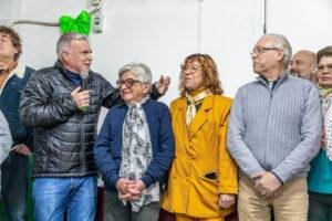 Balor compartió con vecinos el aniversario del Centro de Jubilados Esperanza