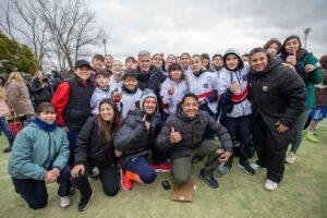 Carlos Balor acompañó a estudiantes en las finales de los JEBOS