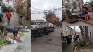La Municipalidad de Berazategui refuerza los operativos de limpieza