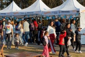 En Berazategui, las vacaciones de invierno se disfrutaron en familia