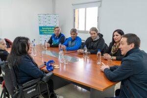 Andrés Watson ratificó su compromiso con el deporte de Florencio Varela