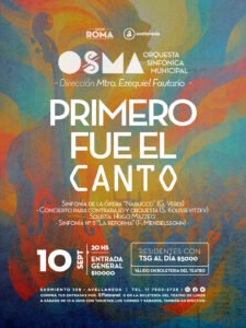 La Orquesta Sinfónica Municipal de Avellaneda vuelve al Teatro Roma