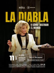 La Diabla llega al Teatro Roma