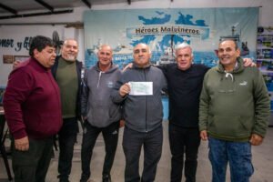 Balor visitó la sede de la Agrupación Excombatientes Héroes de Malvinas