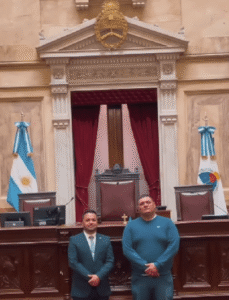Reconocimiento a los concejales Rubén Romano y Ezequiel Luayza en el Senado de la Nación