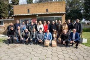 Carlos Balor se reunió con industriales sanjuaninos y berazateguenses en el Parque Industrial Plátanos