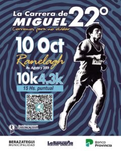 Comienza la inscripción para la 22° edición de «La Carrera de Miguel»