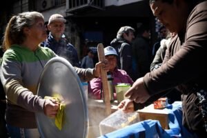 Cada vez más personas pobres 