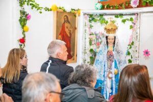La imagen peregrina de la Virgen de Itatí visitó Berazategui