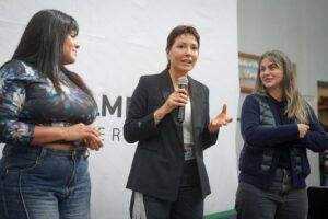 Mayra y Eva Mieri entregaron 200 protectores auditivos en el marco del Día Provincial del Autismo