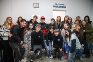 Magdalena Sierra inauguró obras en la Secundaria 4 y el Jardín 906