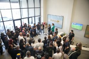 Magdalena Sierra participó de actividades culturales organizadas por el Museo Malvinas y el Centro de Experimentación Audiovisual