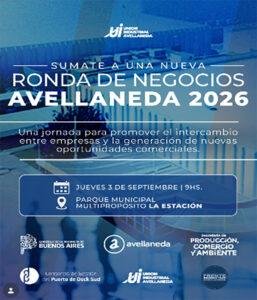 Día de la Industria en Avellaneda: récord de inscriptos para la Ronda de Negocios