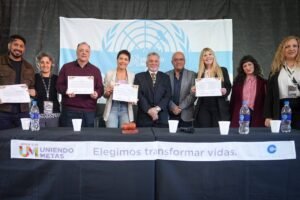 Mayra participó de la apertura del XXV encuentro uniendo metas AMBA Sur Modelo de Naciones Unidas