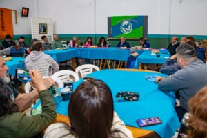 Balor compartió una mateada con vecinos e instituciones del barrio Aldana