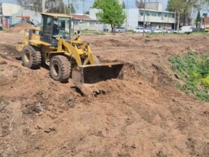 Berazategui avanza con la construcción de un canal pluvial en El Pato