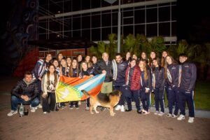 Carlos Balor despidió a la delegación de Berazategui que viajó a Mar del Plata
