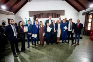 Carlos Balor participó del acto de jura de abogados y abogadas