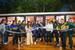 Se inauguró un nuevo espacio de spinning gratuito en Berazategui